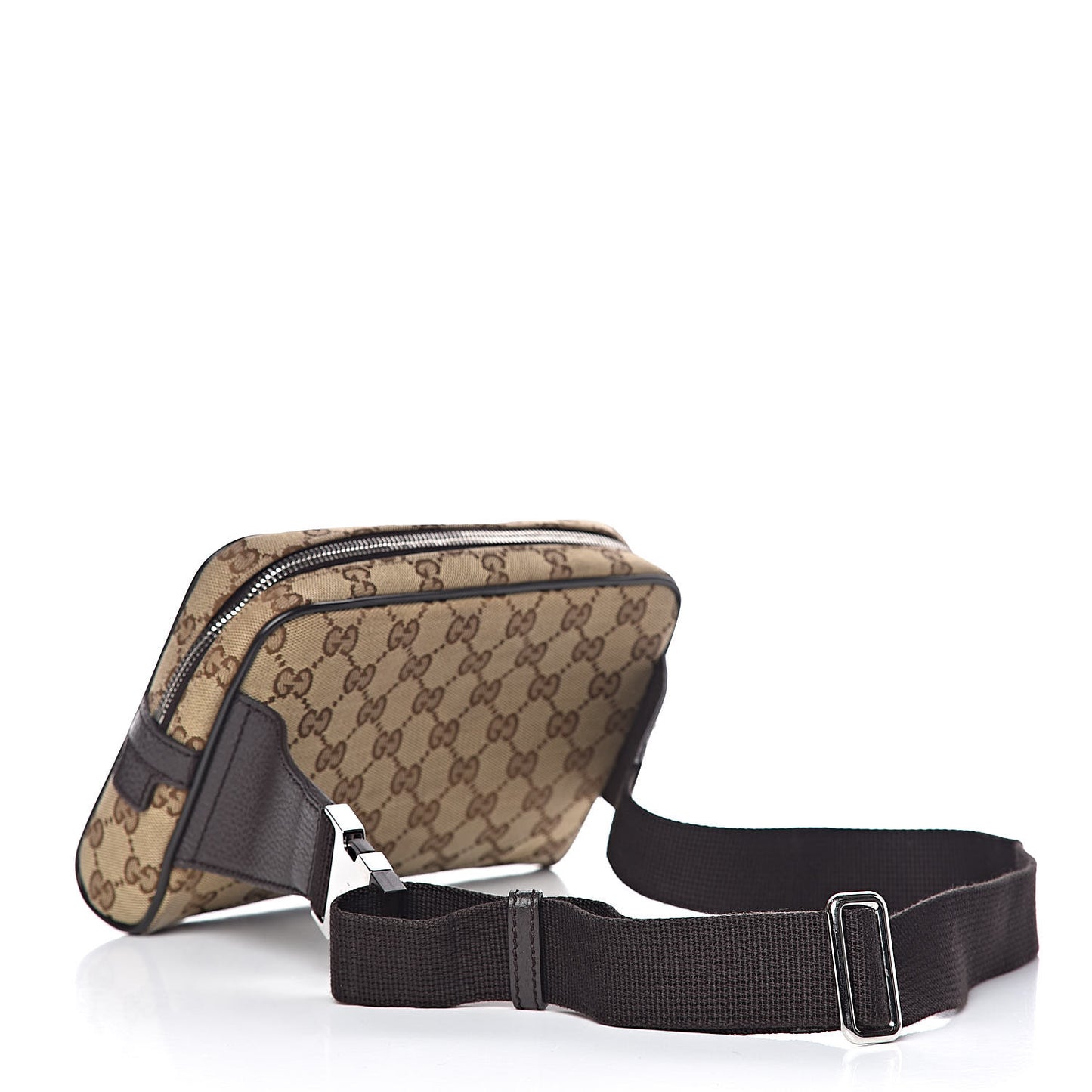 Monogram Belt Bag Dark Brown