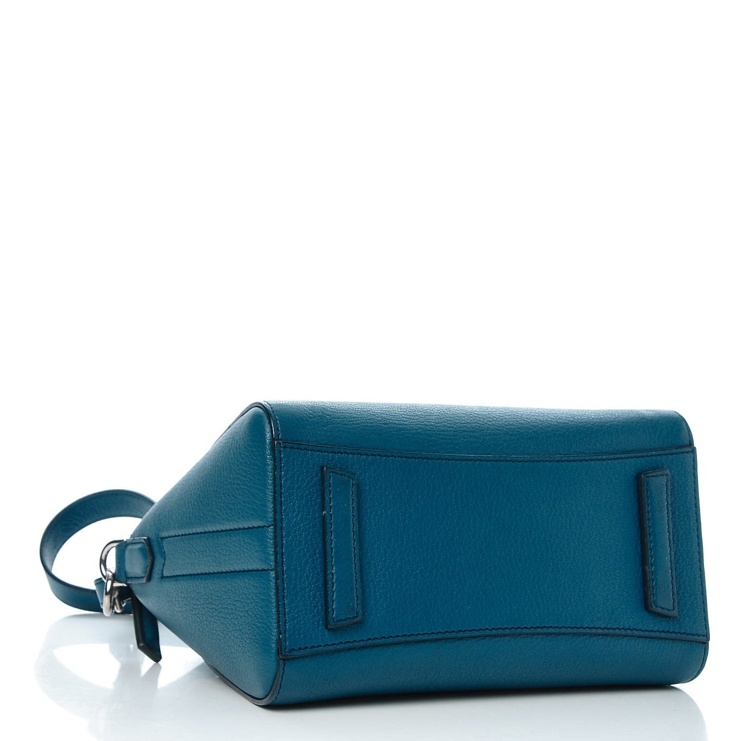 Sugar Goatskin Mini Antigona Electric Blue