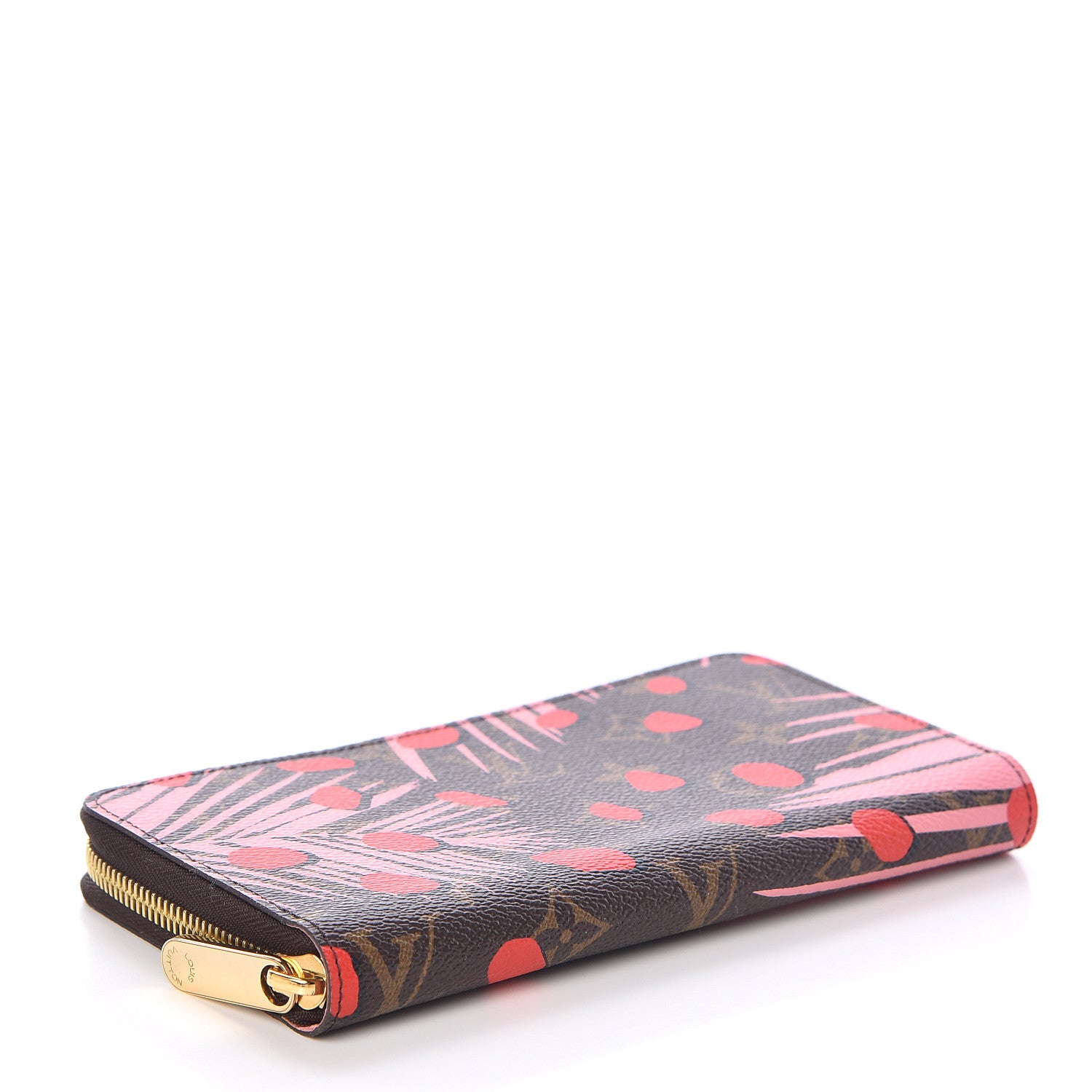 Louis Vuitton Monogram Jungle Dots Zippy Wallet Sugar Pink Poppy 4 of 6