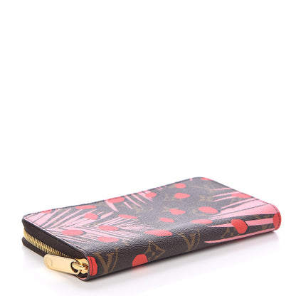 Louis Vuitton Monogram Jungle Dots Zippy Wallet Sugar Pink Poppy 4 of 6