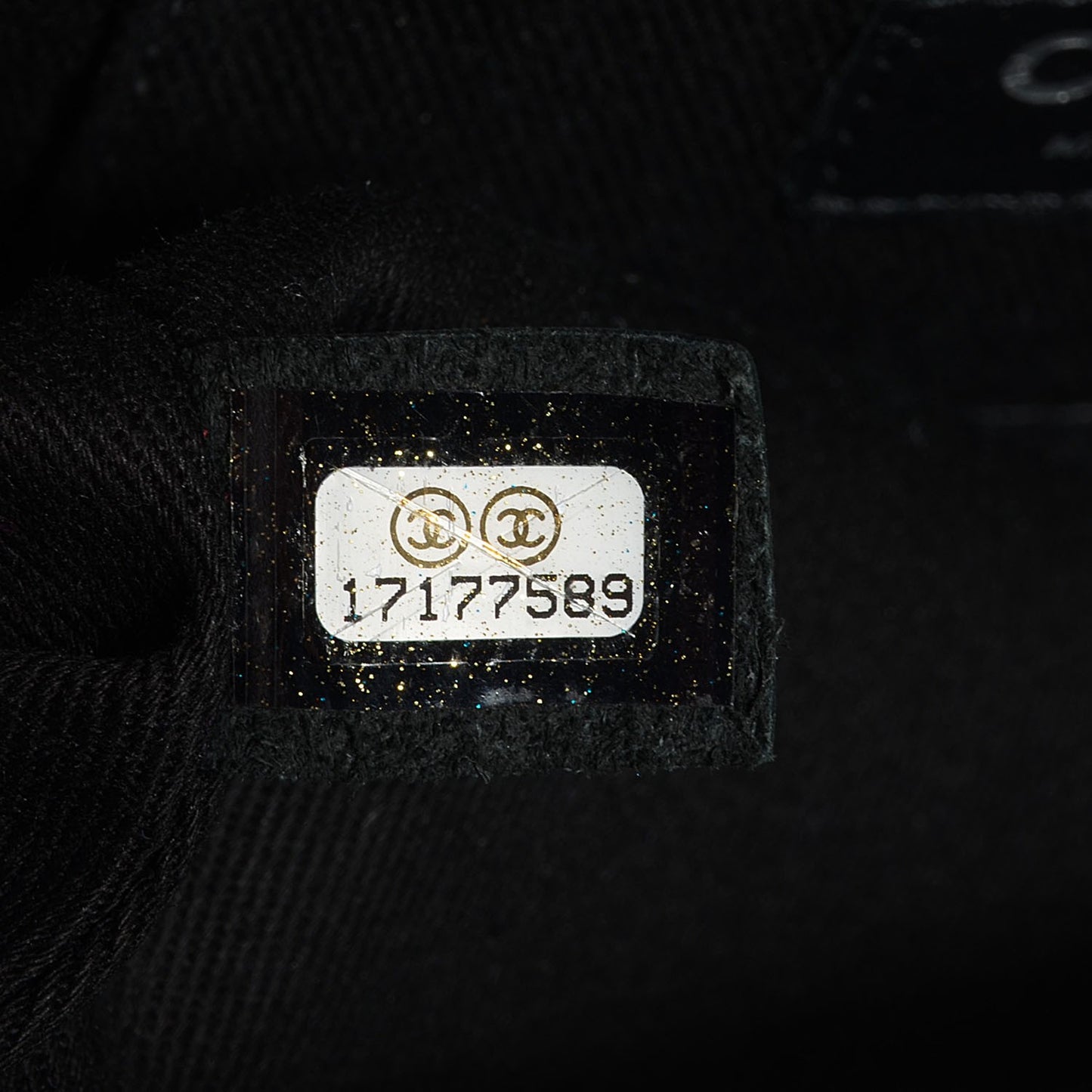 Patent CC Quilted Timeless Clutch Black