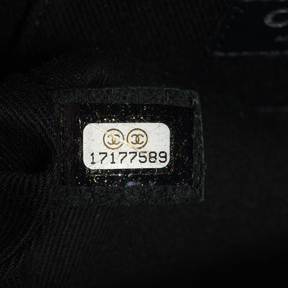 Chanel Patent CC Quilted Timeless Clutch Black 8 of 8