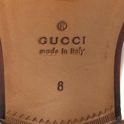 Gucci Millennial Ribot Mens Cara Loafers 8 Brown Sugar 7 of 9