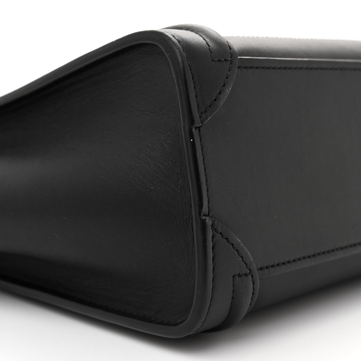 Celine Smooth Calfskin Nano Luggage Black 9 of 12