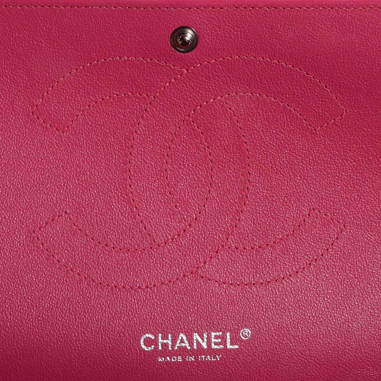 Chanel Patent Quilted Jumbo Double Flap Pink 6 of 9