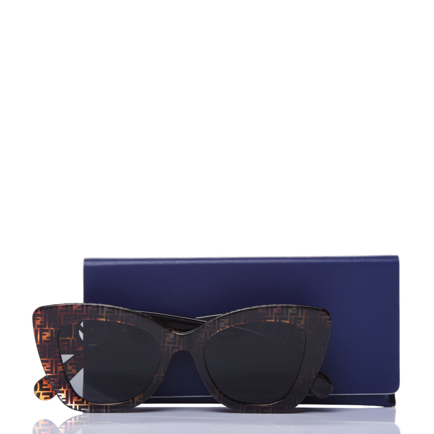 Acetate F is Fendi FF Cat Eye Sunglasses FF 0360/G/S Havana