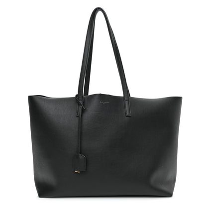 Saint Laurent Calfskin Large Shopping Tote Black 3 of 10