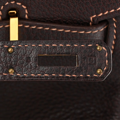Hermes Fjord Birkin 35 Chocolate 7 of 11
