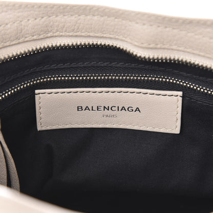 Balenciaga Chevre Silver Metallic Edge S City Beige Praline 5 of 9