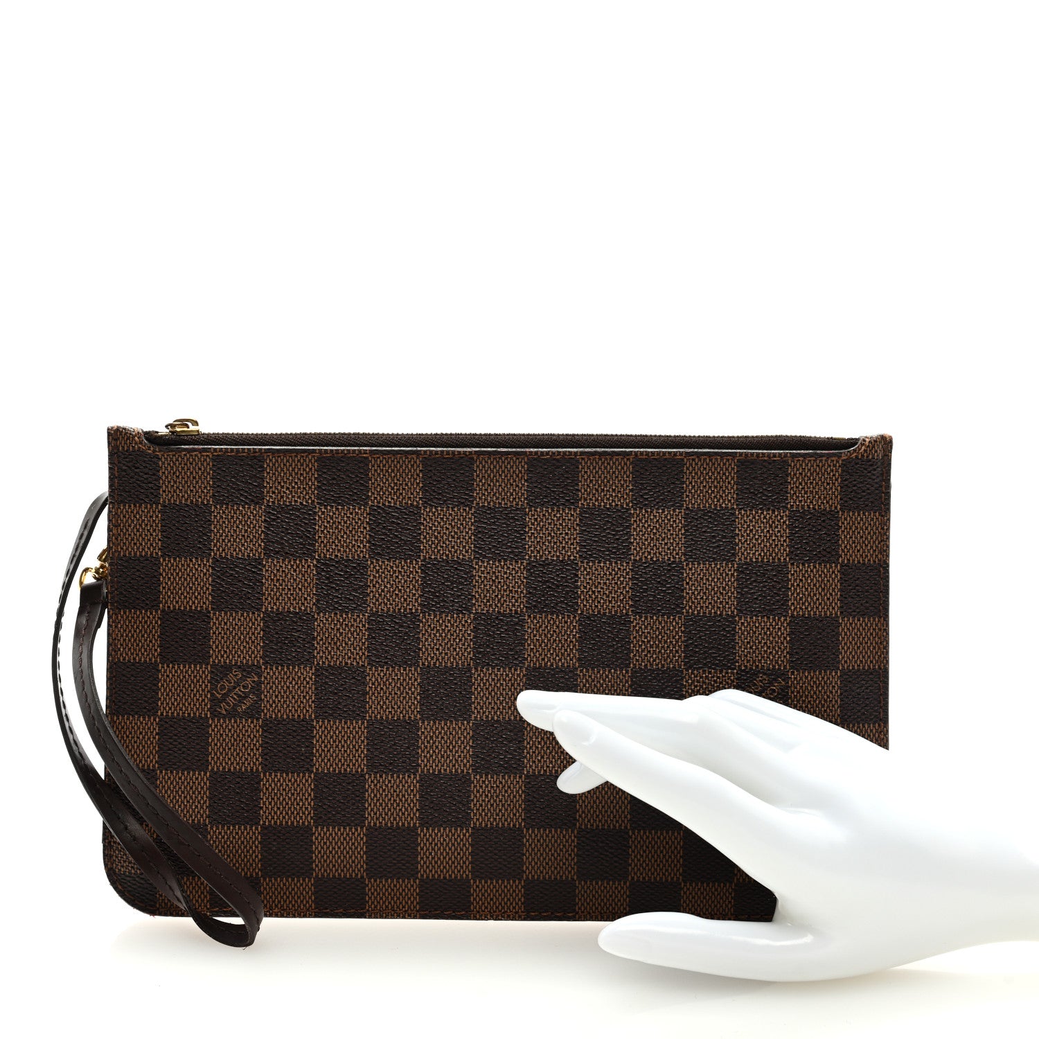 Louis Vuitton Damier Ebene Neverfull MM GM Pochette 2 of 6