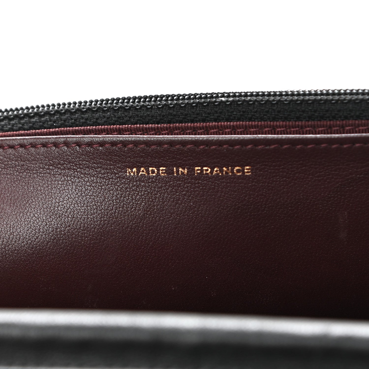 Chanel Lambskin Quilted Wallet On Chain WOC Black 7 of 14
