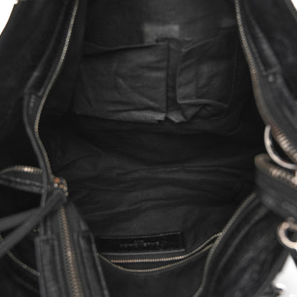 Balenciaga Agneau Classic Silver Hardware Velo Black 5 of 10
