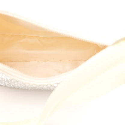 Prada Satin Crystal Mini Re-Edition 2000 Bag White 5 of 10