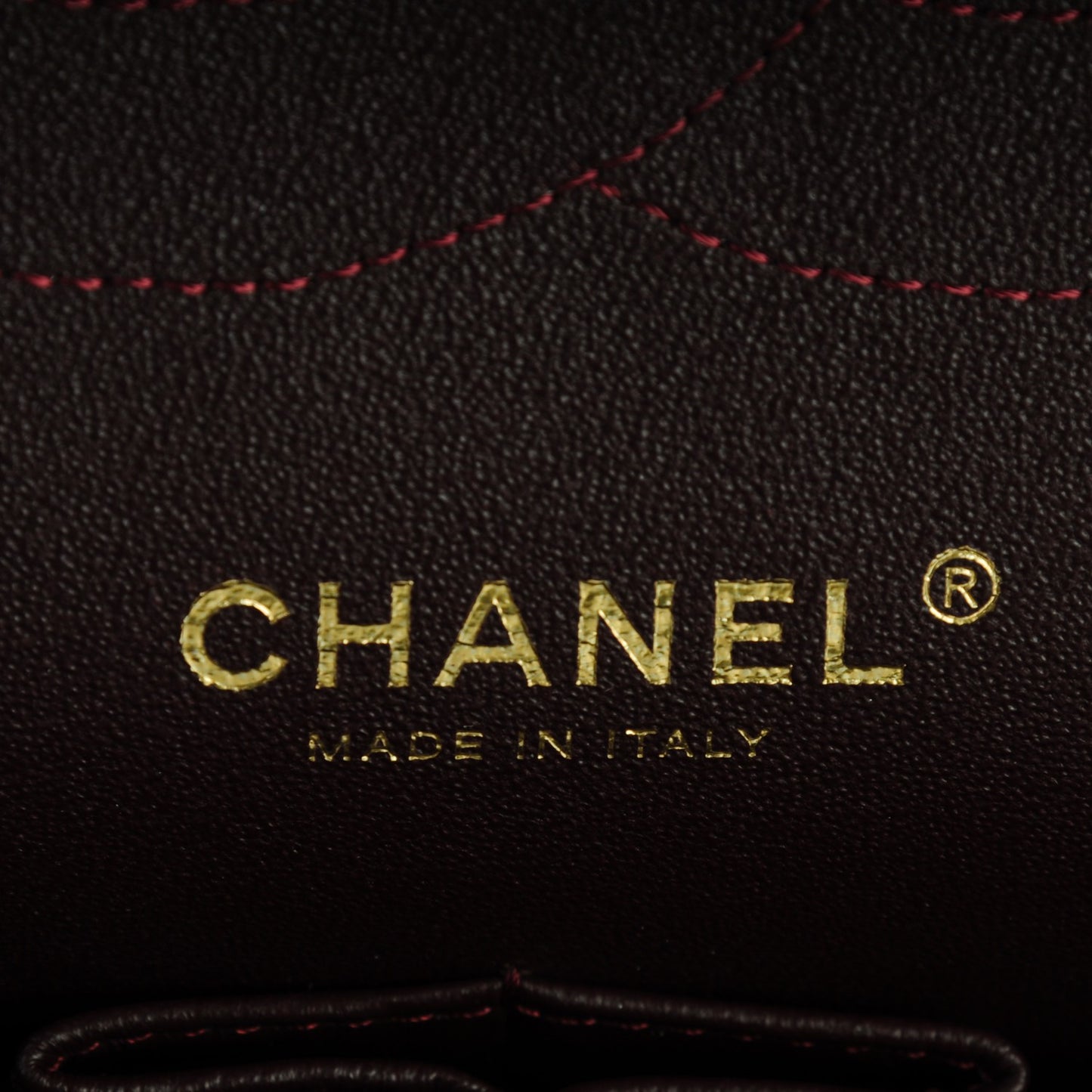 Lambskin Quilted Jumbo Double Flap Black