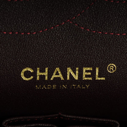 Chanel Lambskin Quilted Jumbo Double Flap Black 6 of 8