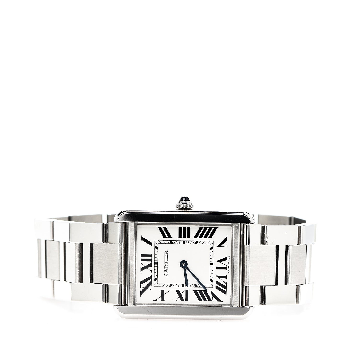 Stainless Steel 27mm Tank Solo Quartz Watch