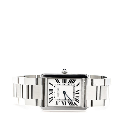 Cartier Stainless Steel 27mm Tank Solo Quartz Watch 2 of 6