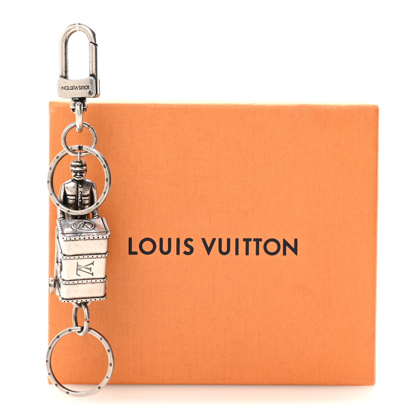 Palladium Porter Valet Key Holder Silver