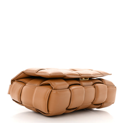 Bottega Veneta Nappa Maxi Intreccio Padded Cassette Crossbody Bag Caramel 4 of 9