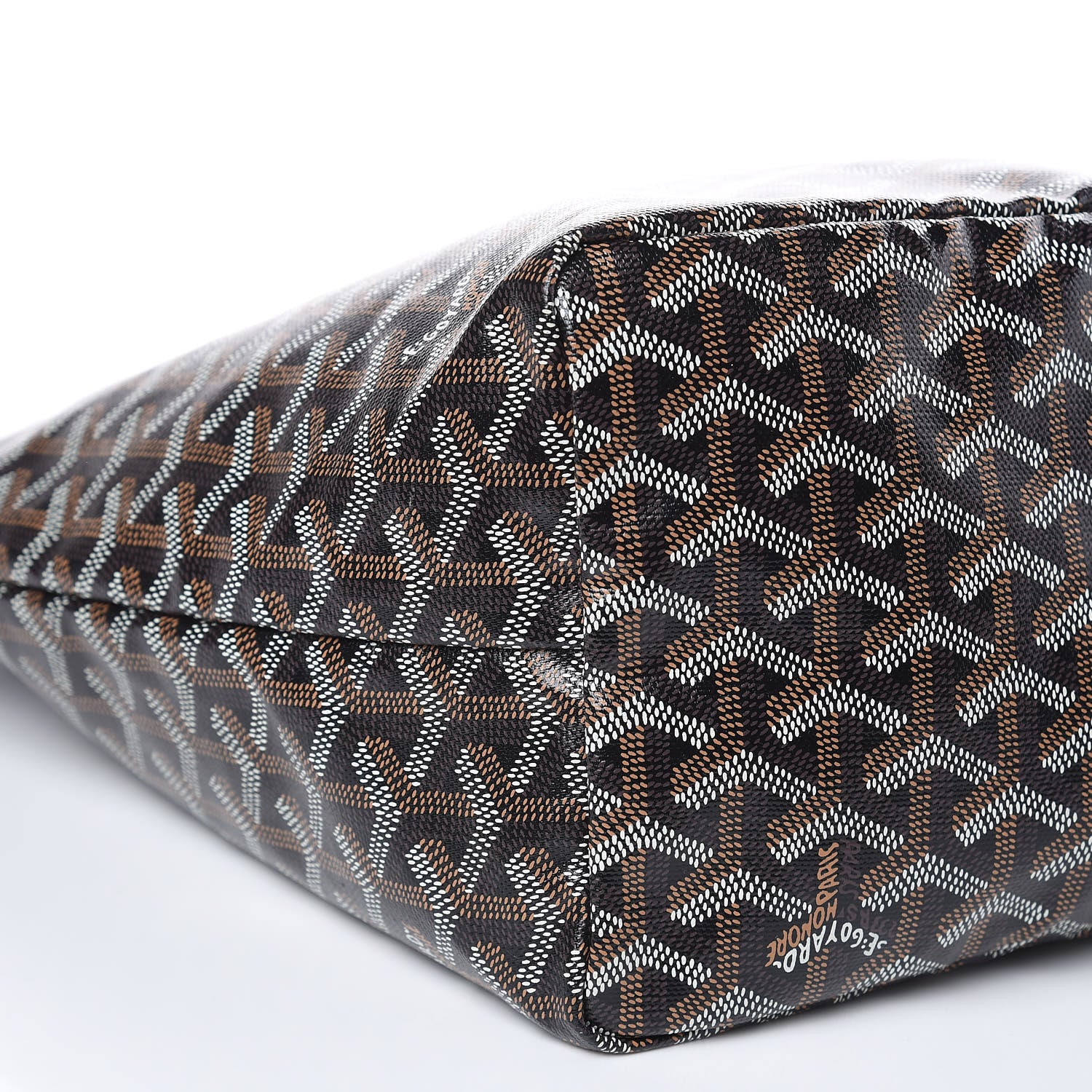 Goyard Goyardine Saint Louis PM Black Gold 9 of 12