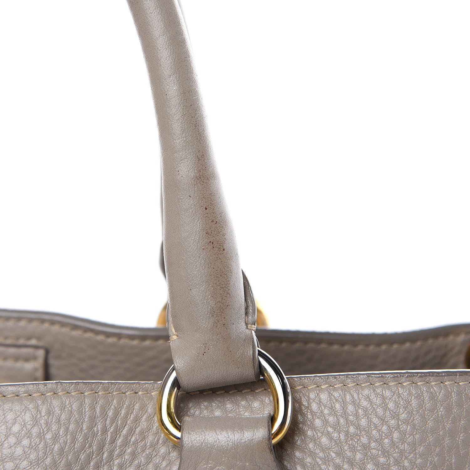 Prada Vitello Daino Tote Argilla 16 of 22