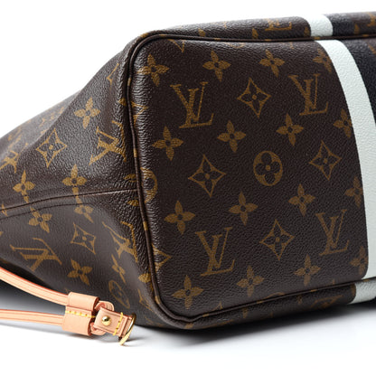 Louis Vuitton Monogram My LV Heritage Neverfull MM Black White 7 of 11