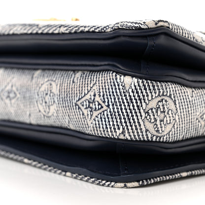 Louis Vuitton Monoglam Pochette Metis East West Blue 9 of 11