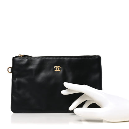 Chanel Shiny Calfskin Chanel 22 Removable Pouch Black 2 of 5
