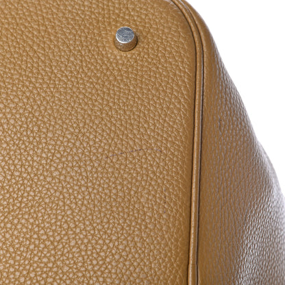 Hermes Taurillon Clemence Picotin Lock TGM Kraft 11 of 16