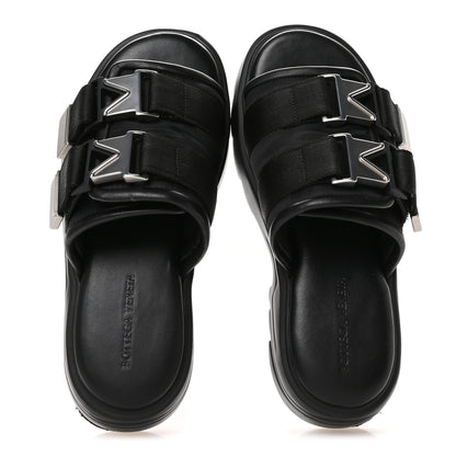 Bottega Veneta Nappa Flash 45mm Flat Sandals 37 Black 2 of 7