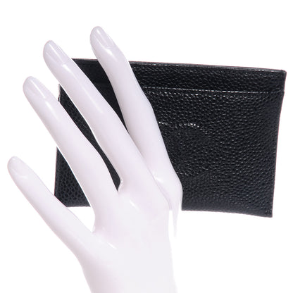 Chanel Caviar Timeless CC Card Holder Black 2 of 9
