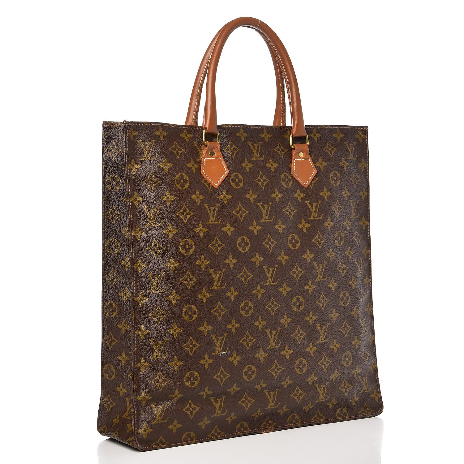 Louis Vuitton Monogram French Company Sac Plat 3 of 15