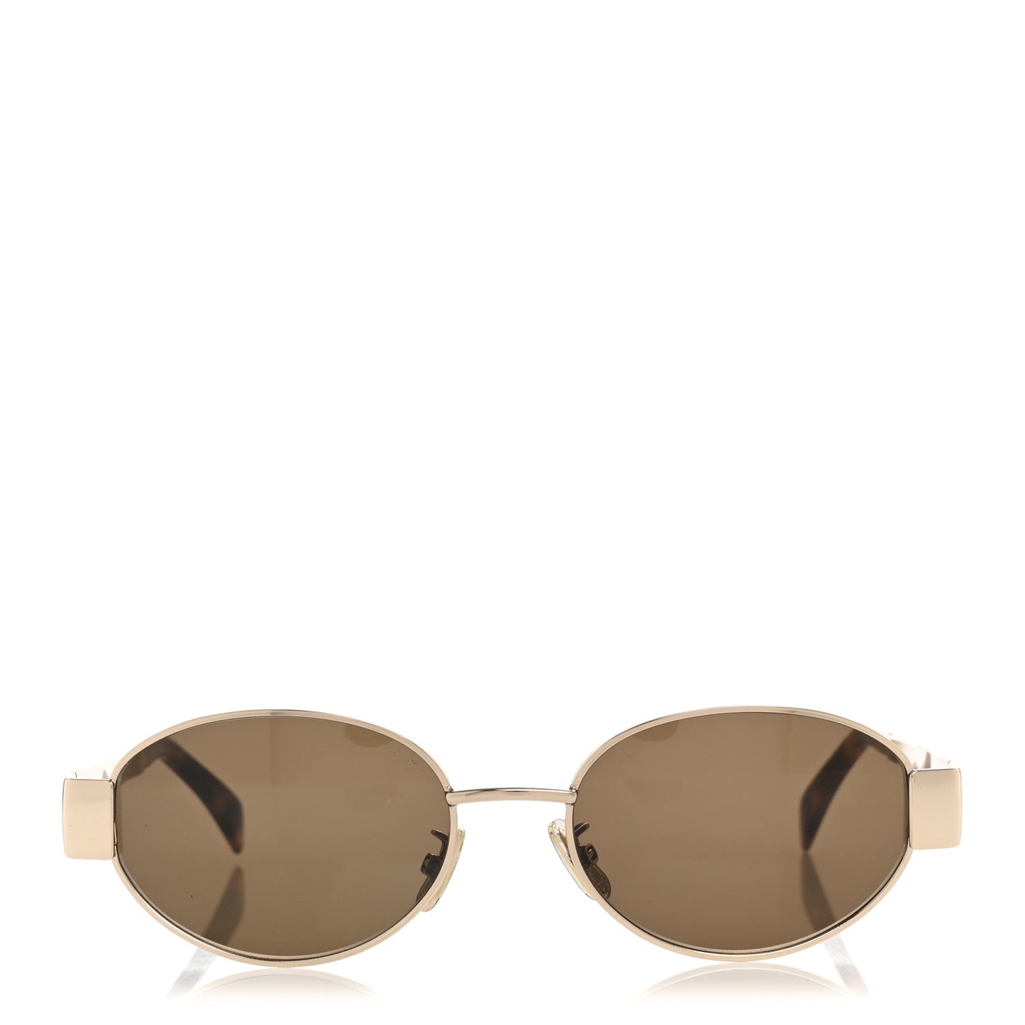 Metal Triomphe 01 Sunglasses CL40235U Rose Gold Brown