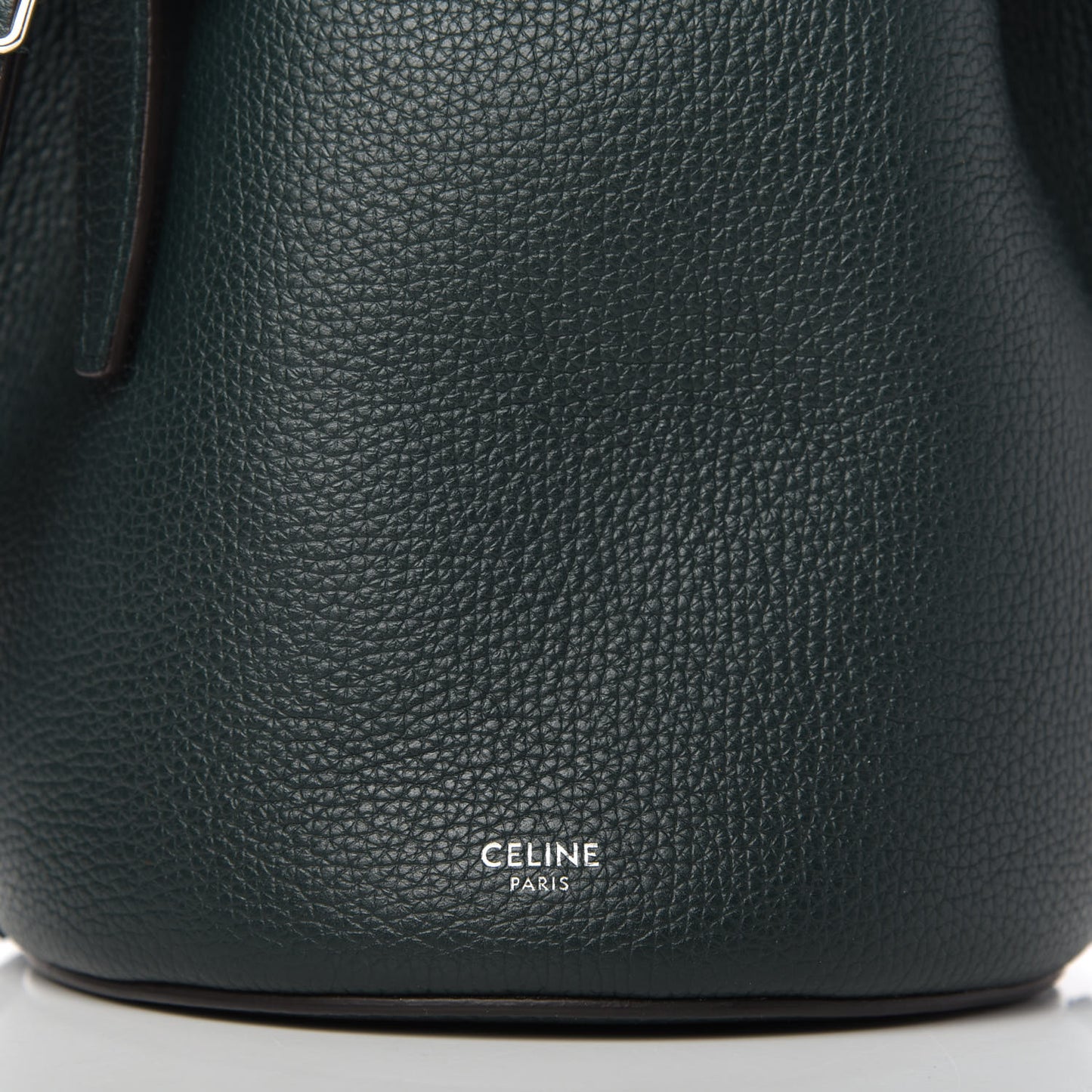 Supple Grained Calfskin Nano Big Bag Bucket Amazone