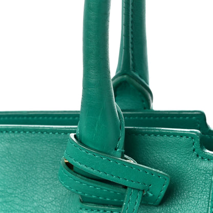Saint Laurent Calfskin Medium Classic Y Cabas Green 12 of 12