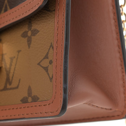 Louis Vuitton Reverse Monogram Dauphine Chain Wallet 14 of 16
