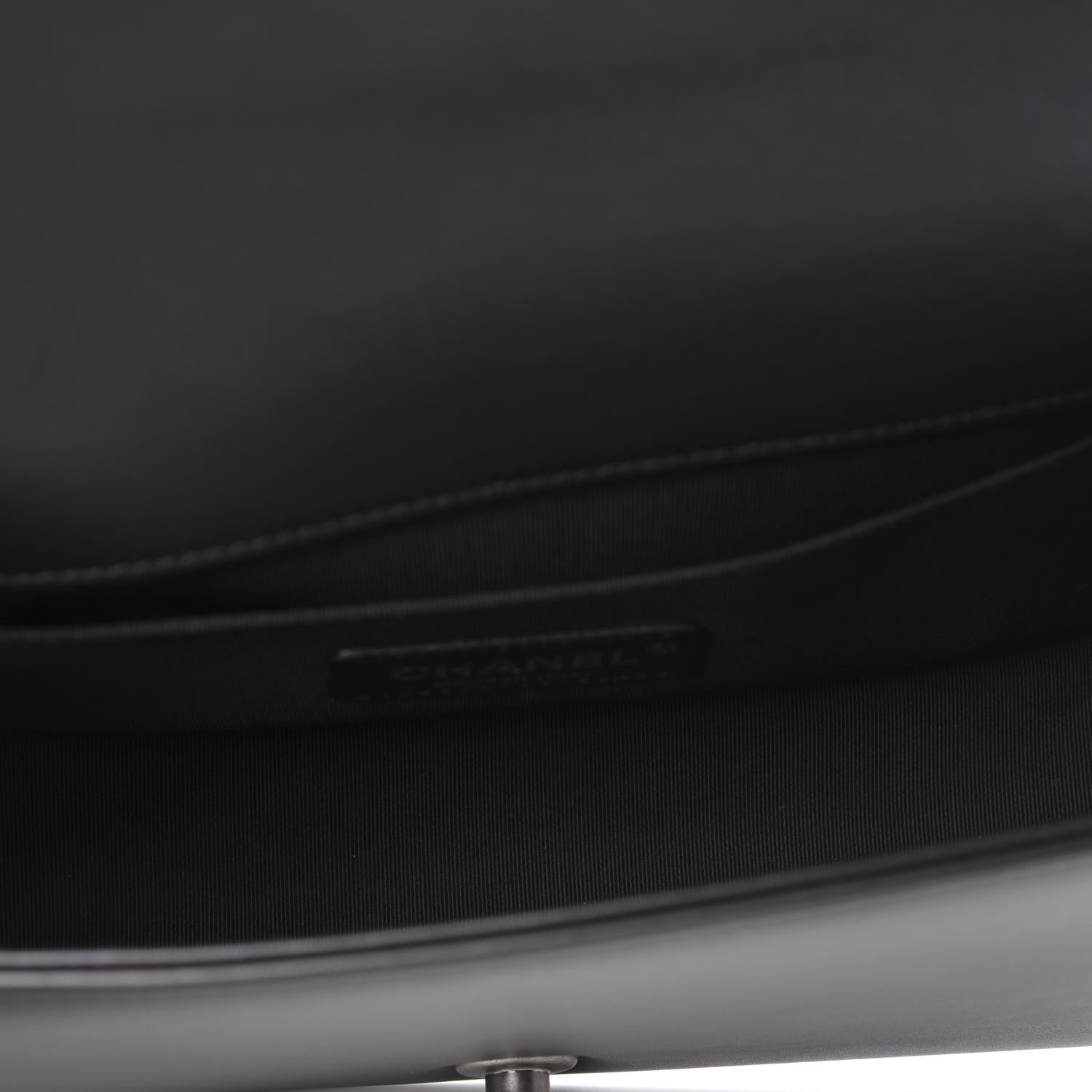 Chanel Calfskin Quilted Medium Boy Flap Black 5 of 11