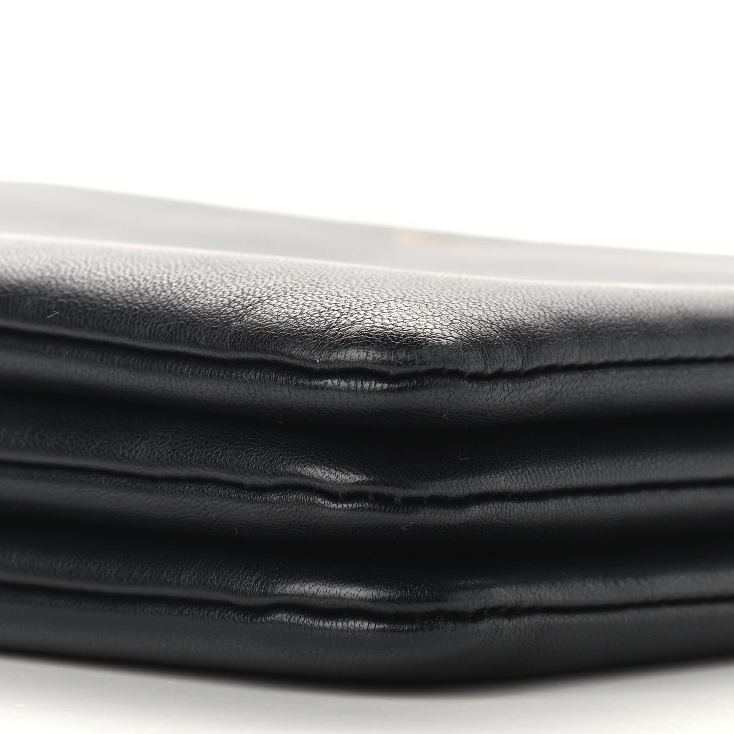 Lambskin Small Trio Crossbody Bag Black