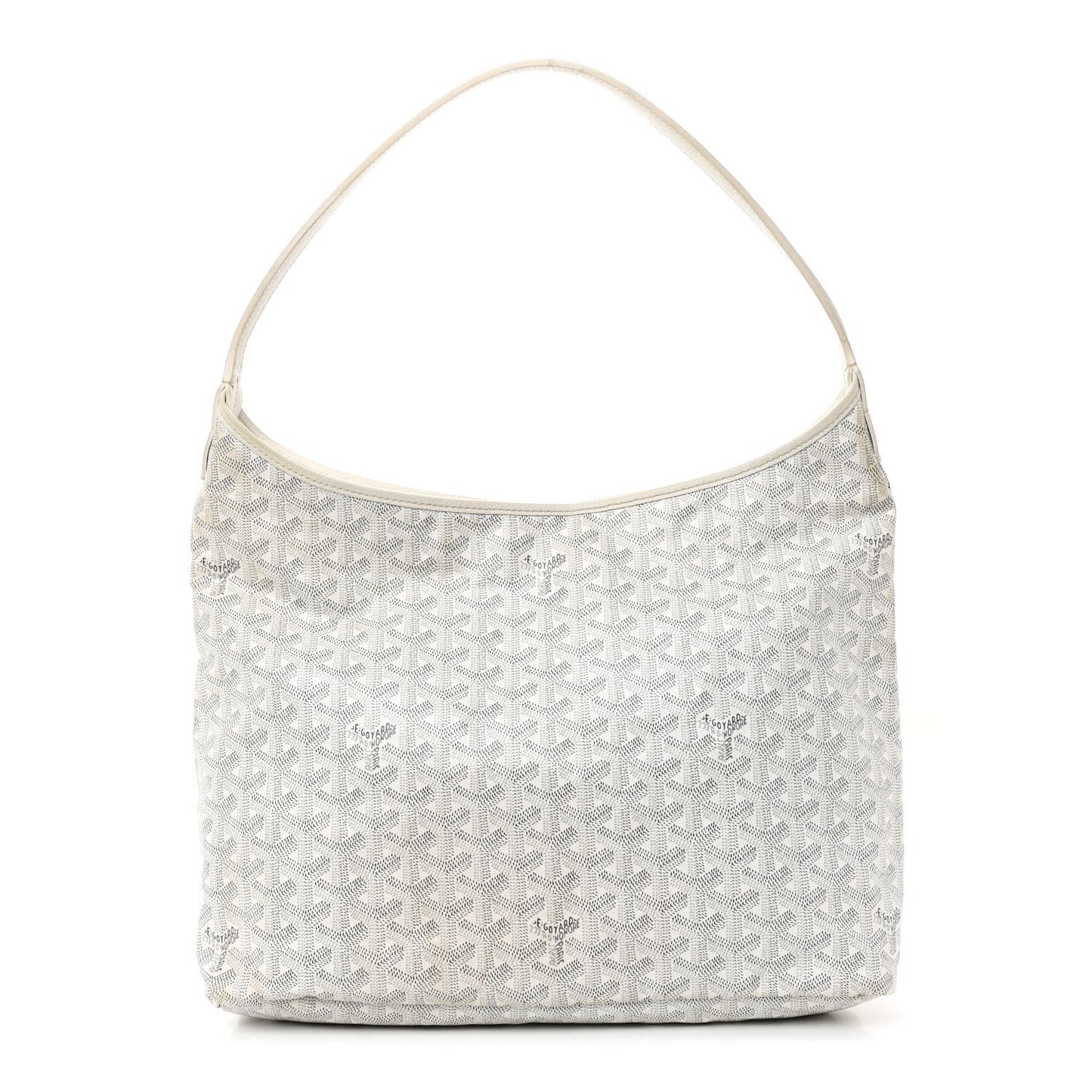 Goyardine Boheme Hobo White