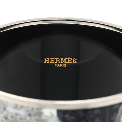 Hermes Enamel Printed Cachemire de Tamara Extra Wide Bracelet 3 of 3