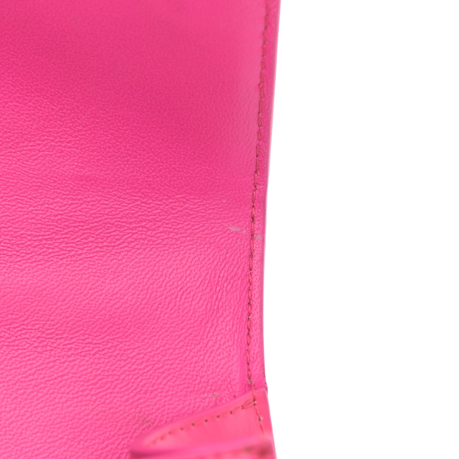 Balenciaga Shiny Box Calfskin Hourglass Top Handle Bag XS Acid Fuchsia 10 of 11
