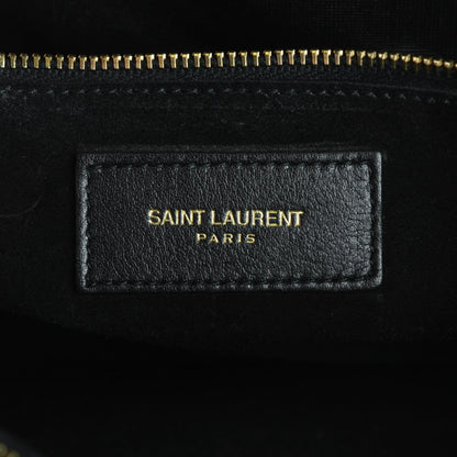 Saint Laurent Calfskin Large Sac De Jour Carryall Black 6 of 7
