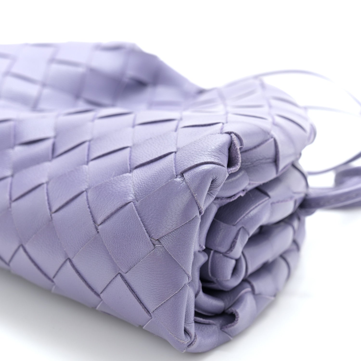 Bottega Veneta Nappa Intrecciato The Mini Pouch Lavender 1531069