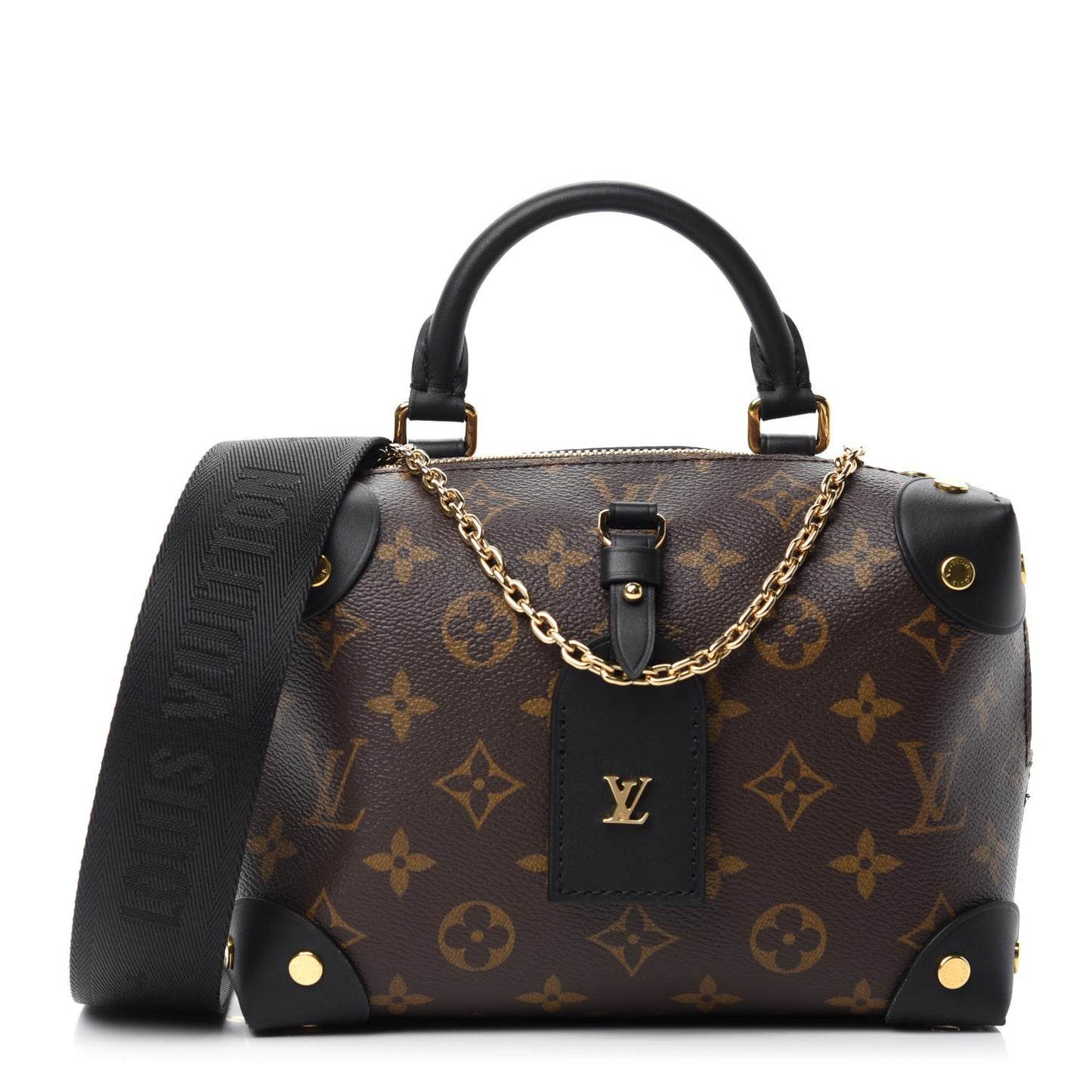 Monogram Petite Malle Souple Black