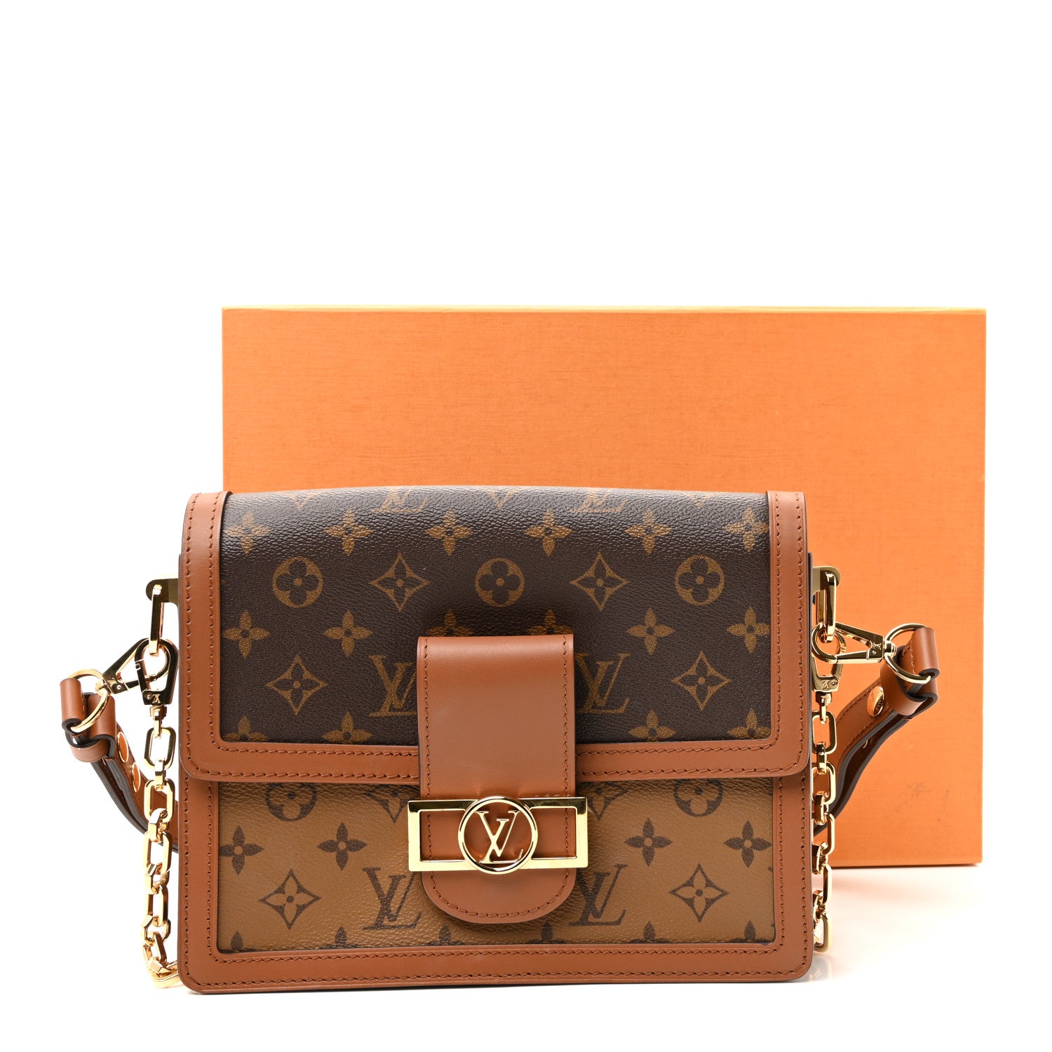 Louis Vuitton Reverse Monogram Dauphine MM 10 of 10