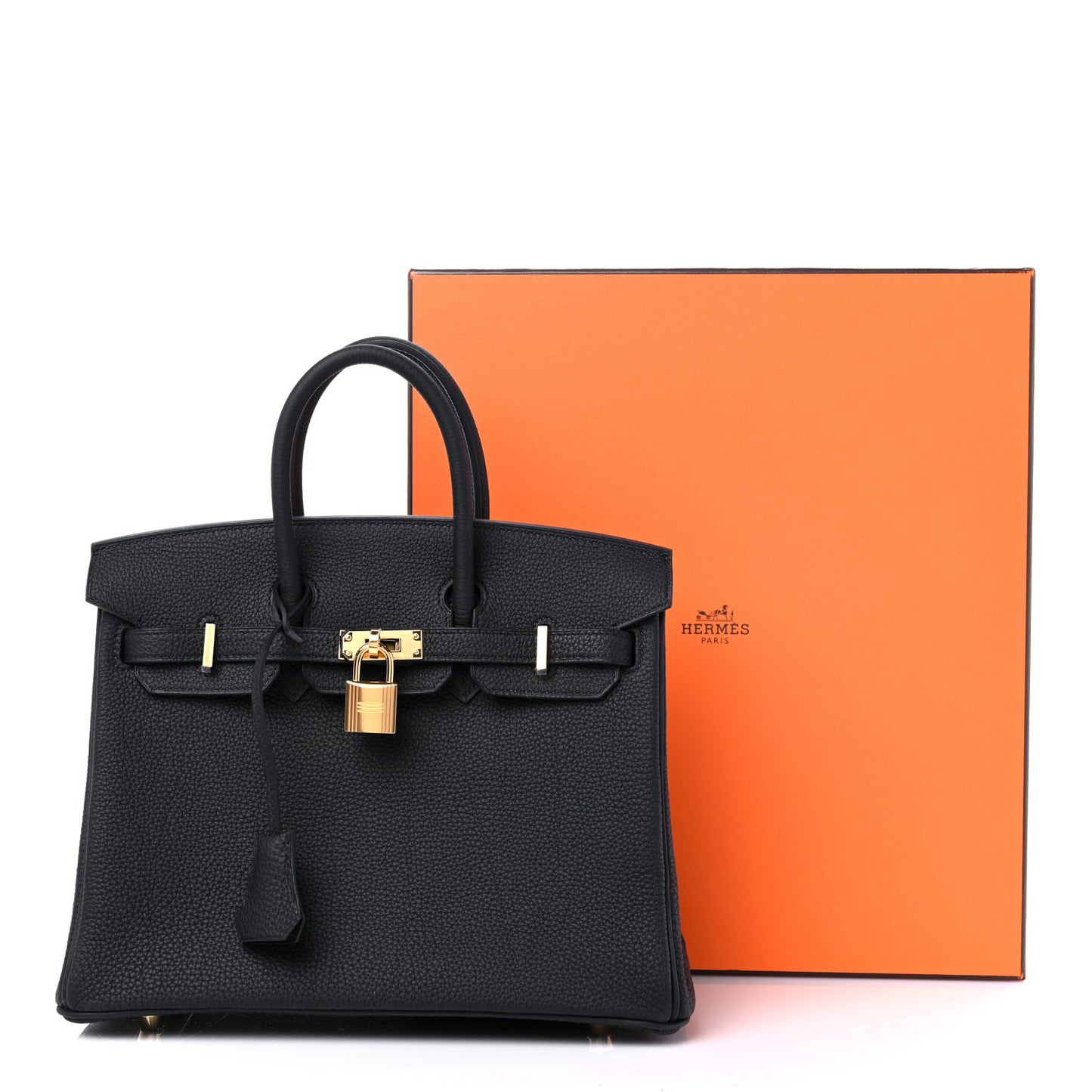 Togo Birkin 25 Black