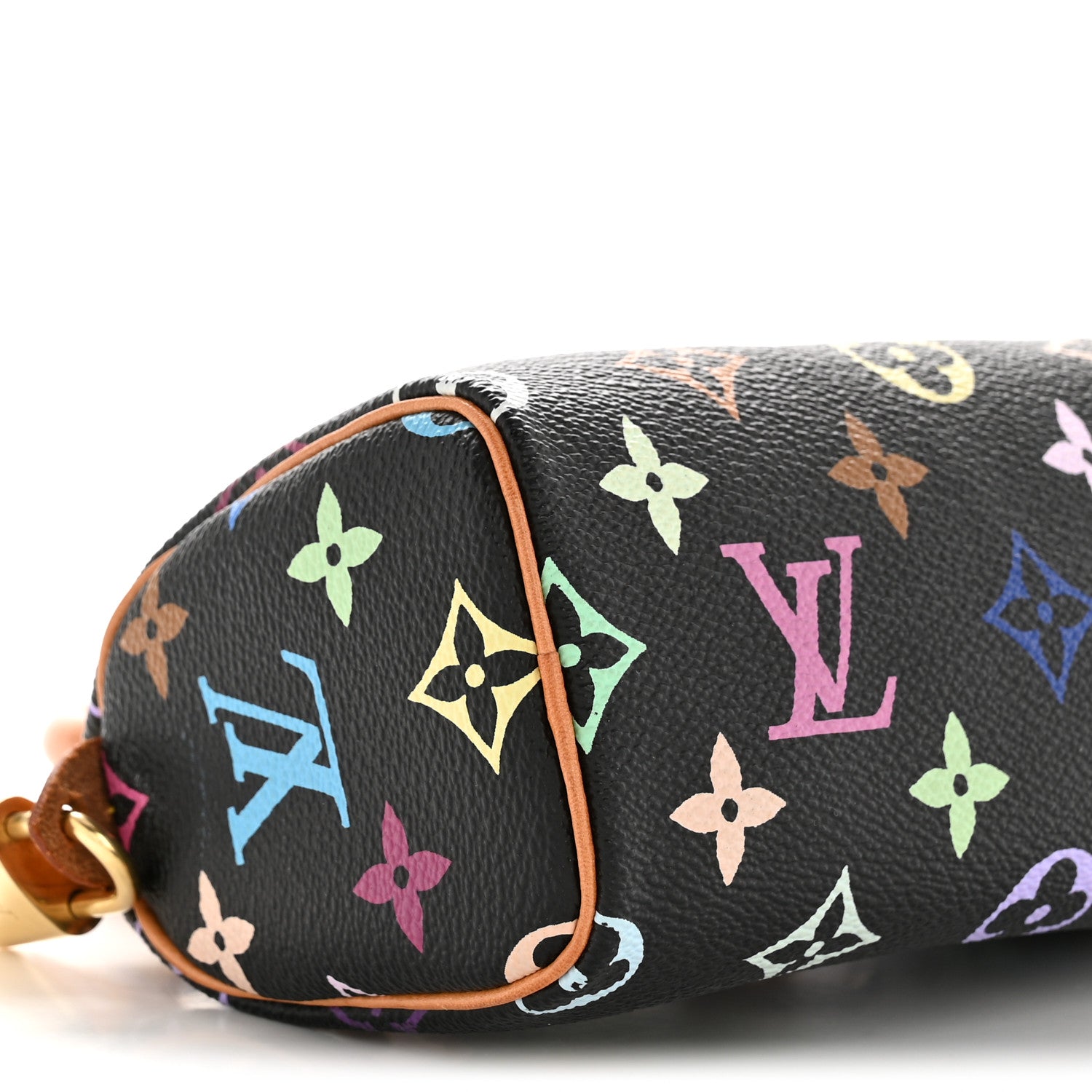 Louis Vuitton Monogram Multicolor Mini Sac HL Speedy Black 9 of 13