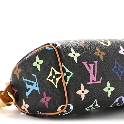 Louis Vuitton Monogram Multicolor Mini Sac HL Speedy Black 9 of 13