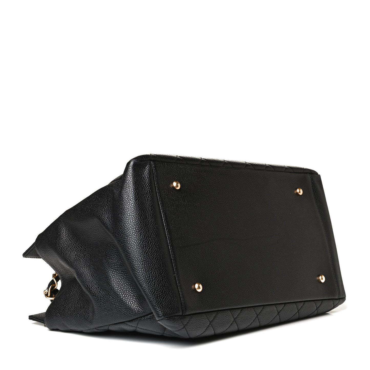 Caviar Quilted Grand Timeless Tote GTT Black