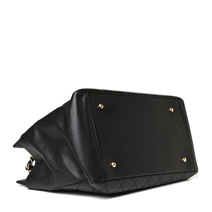 Chanel Caviar Quilted Grand Timeless Tote GTT Black 5 of 18